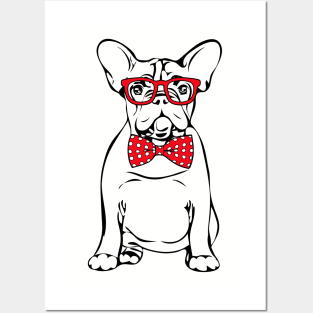 Funny Cute French Bulldog Frenchie mom dog lover Posters and Art